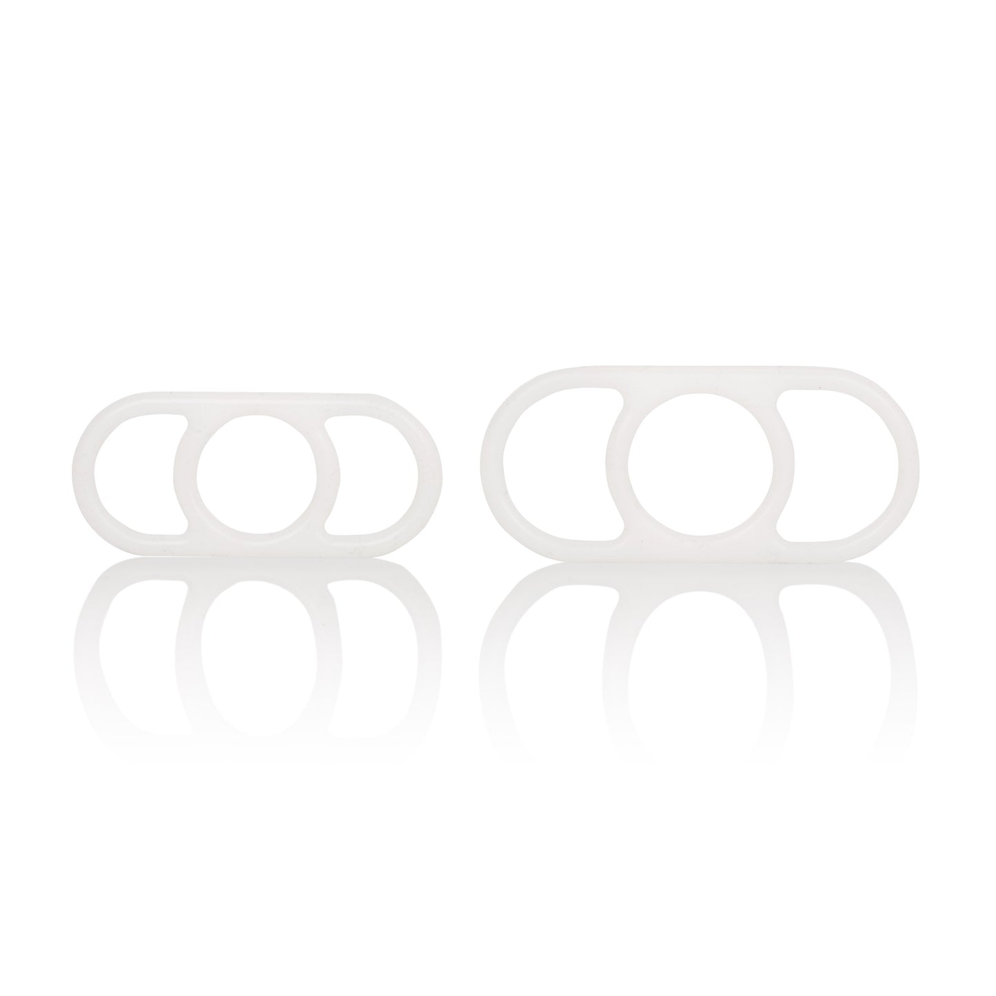 CalExotics Silicone Erection Enhancer Set of Two - Clear