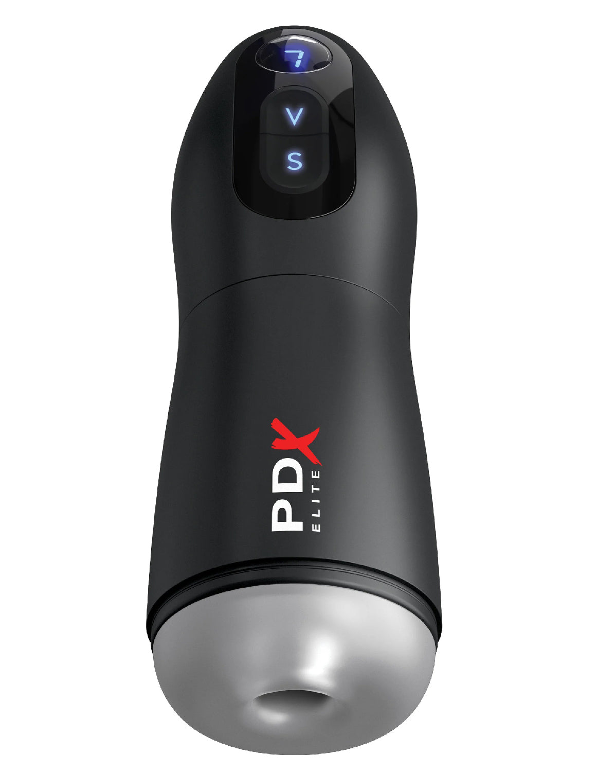 Pipedream PDX ELITE SUCK-O-MATIC Stroker with Suction and Vibration - Black