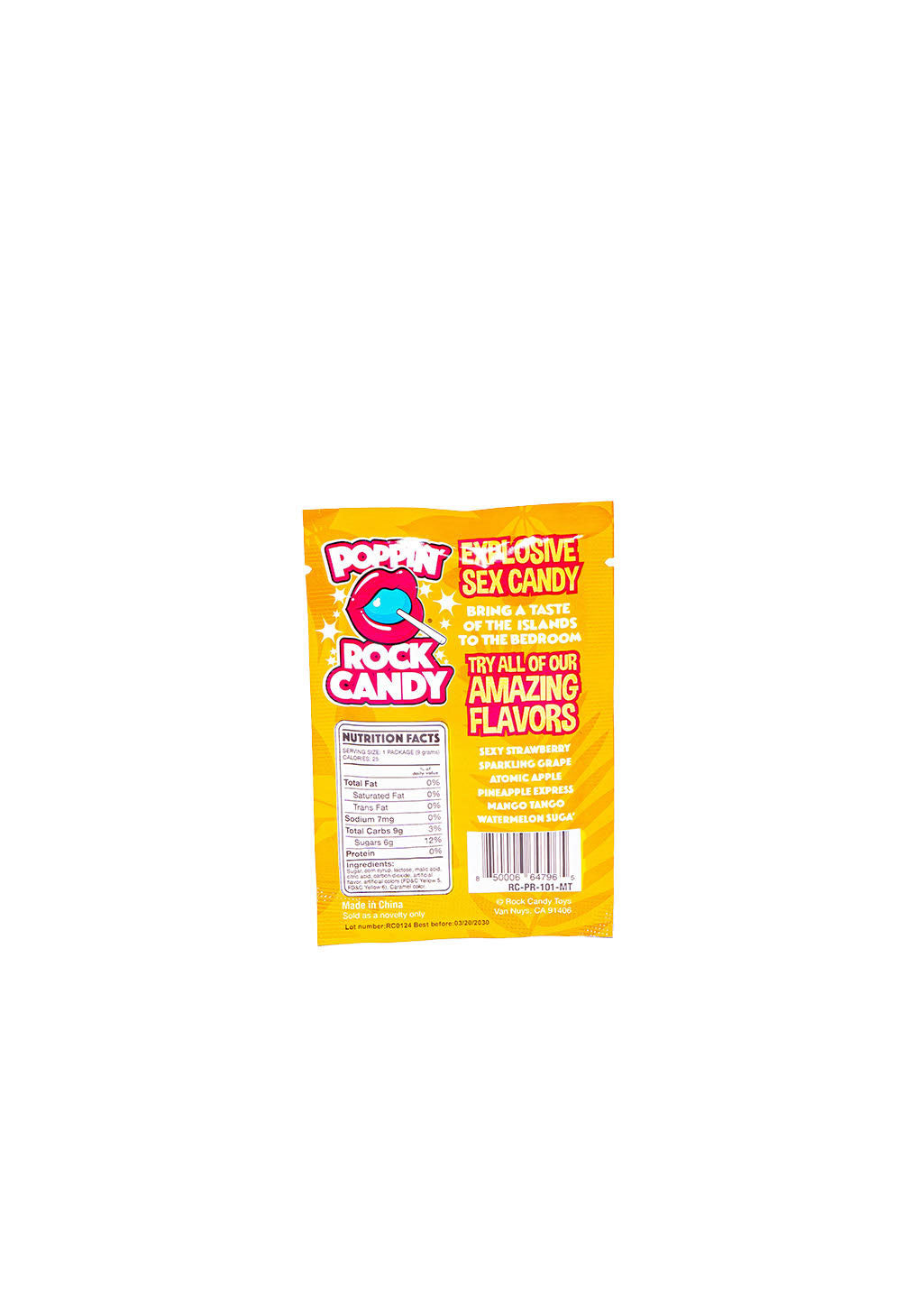 Poppin' Rock Candy - Mango Tango Edible Candy for Oral Use