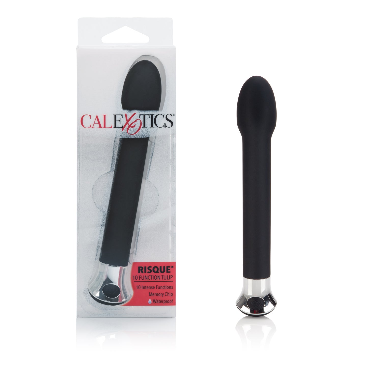 CalExotics 10-Function Risque Tulip Vibrator – Black