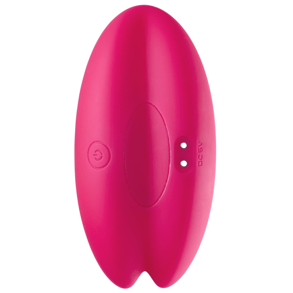 Cloud 9 Camel Toe Shaped Vibrator with Remote - Pink