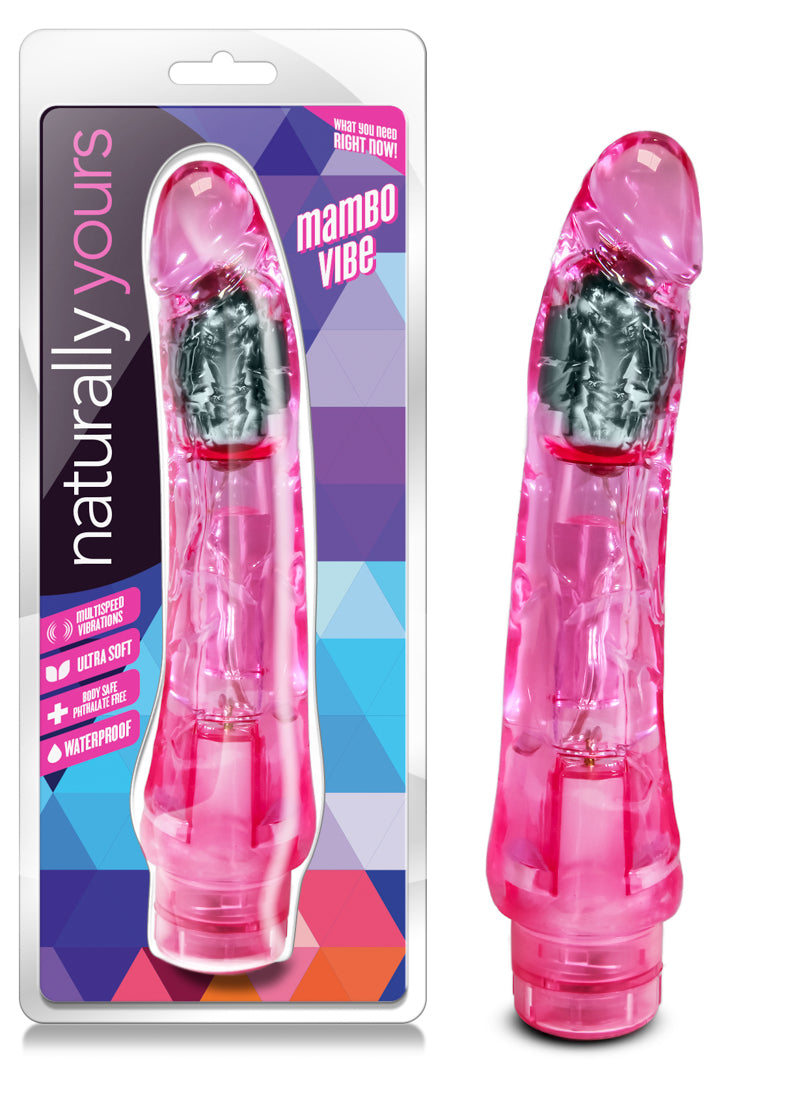 Blush Naturally Yours Mambo Vibe - Multi-Speed Pink Vibrator