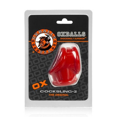 Oxballs Cocksling-2 Cockring - Red