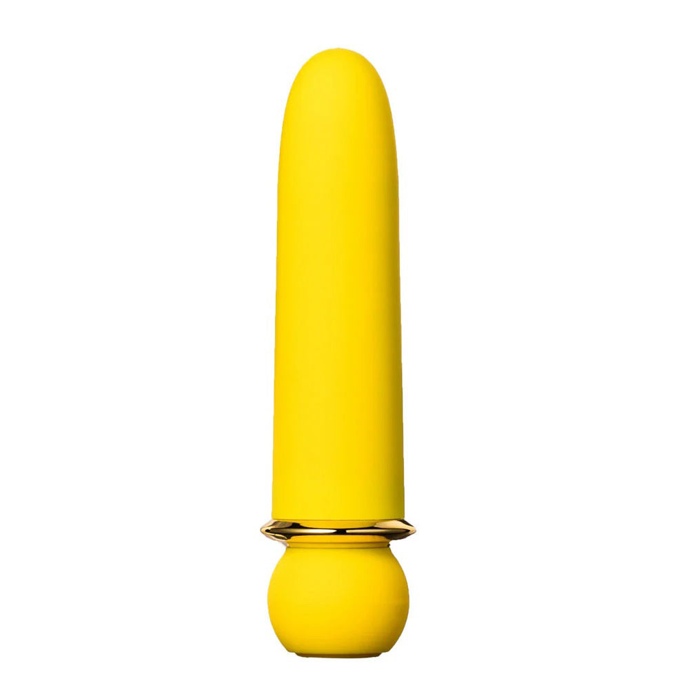 Maia Novelties Jaguar Rechargeable Bullet - Yellow - 10-Function