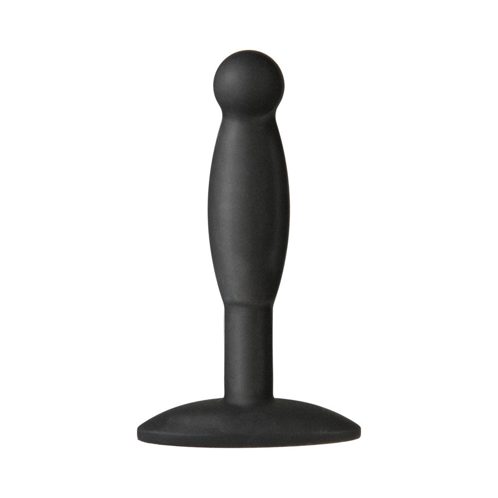 Doc Johnson Smooth Mini Plug - Medium - Black