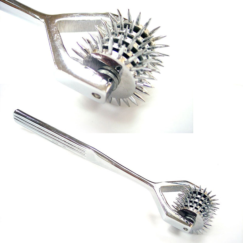 Rouge Garments Stainless Steel Pinwheel X5 - Black Pinwheel Spikes