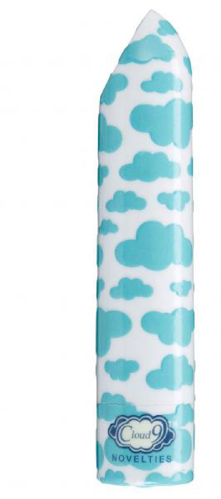 Cloud 9 Novelties 420 Slim Vibe Bullet Vibrator – White/Blue