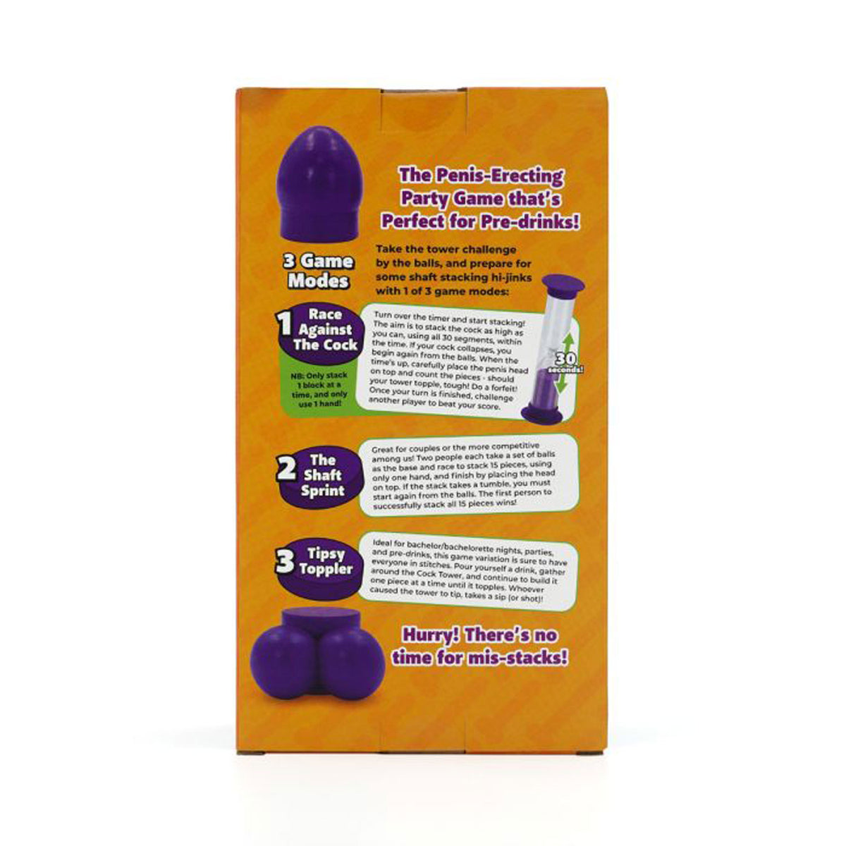 Creative Conceptions Cock Tower Game - Purple - Party Game