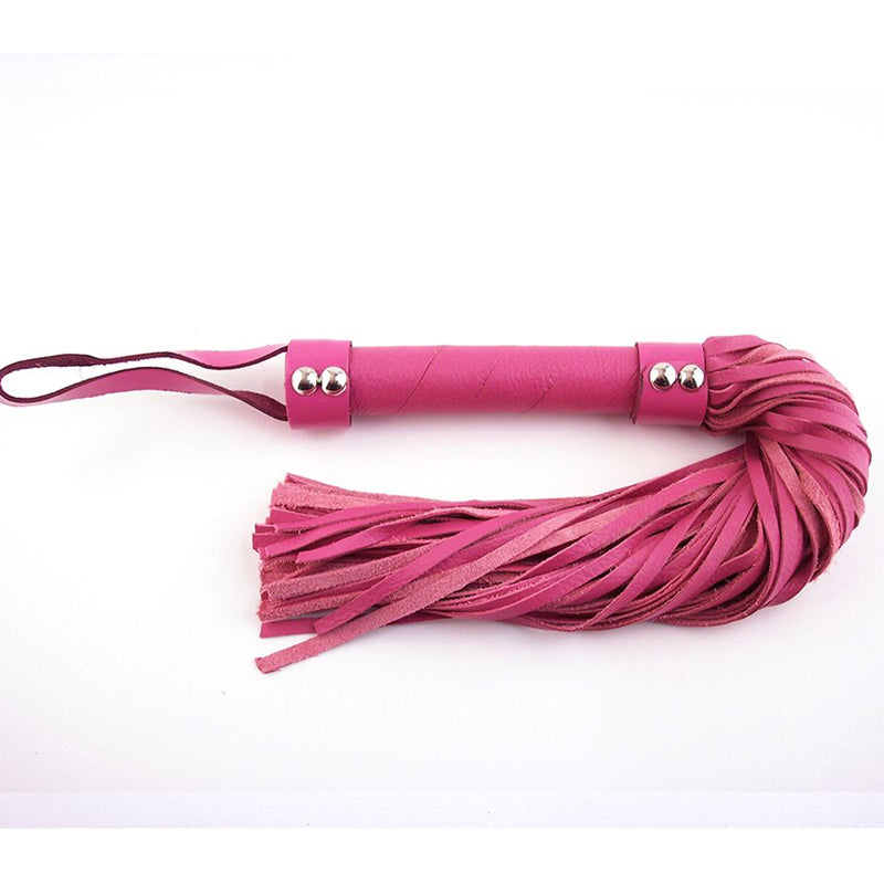 Rouge H-Style Leather Flogger – Pink