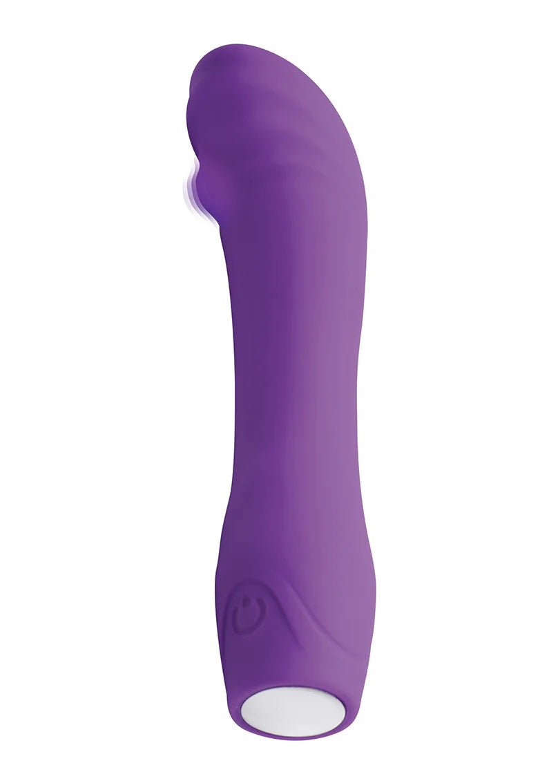 Curve Toys G-Charm Moving G-Spot Bead Mini Vibe – Violet