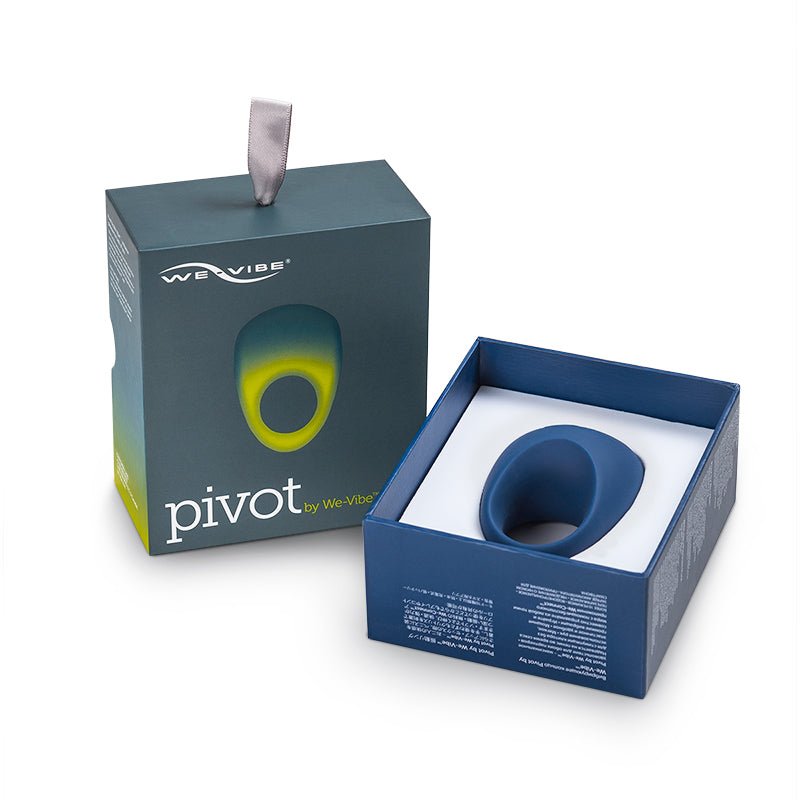We-Vibe Pivot Rechargeable Couples Ring with Clitoral Stimulation – Blue