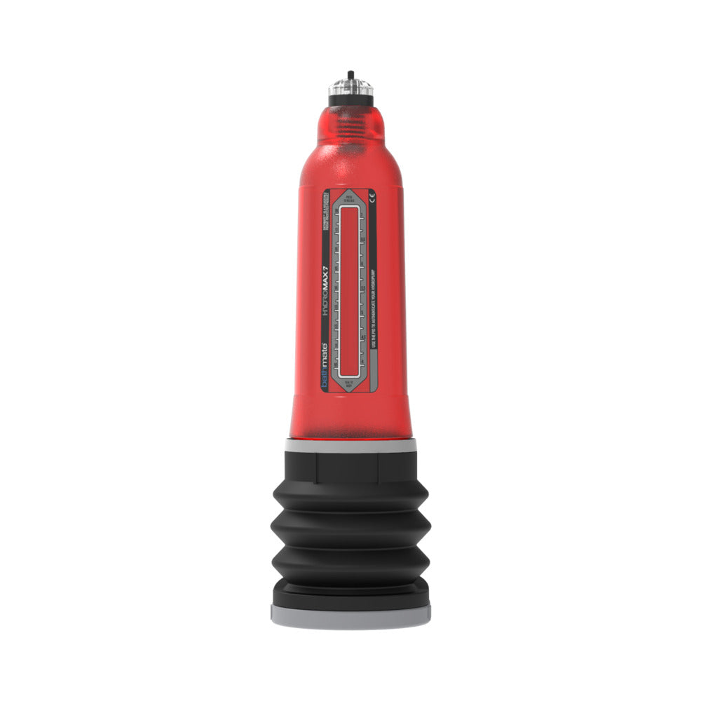 Bathmate Hydromax7 Water Pump for 5 to 7 Inch Users – Red