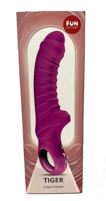 Fun Factory Tiger G-Spot Vibrator - Magenta - 12 Vibration Modes, Waterproof