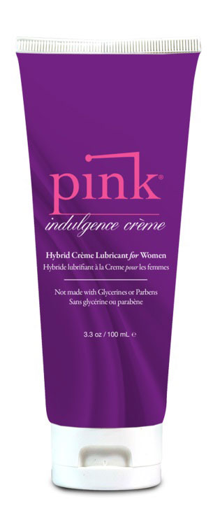 PINK Indulgence 3.3 Oz Water-Based Hybrid Lubricant for Women – Unscented