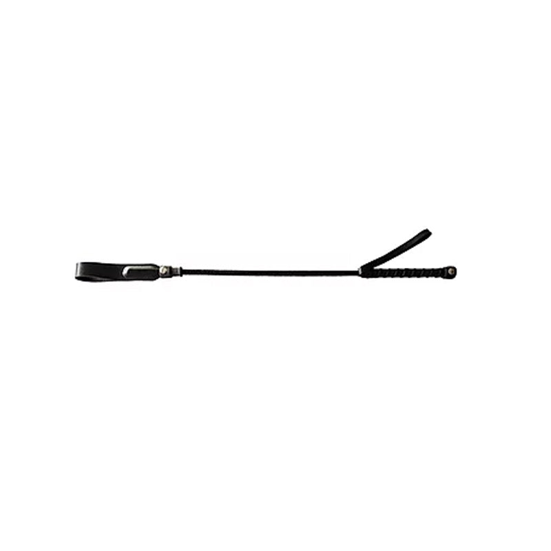Rouge Garments Short Riding Crop with Slim Tip – Black