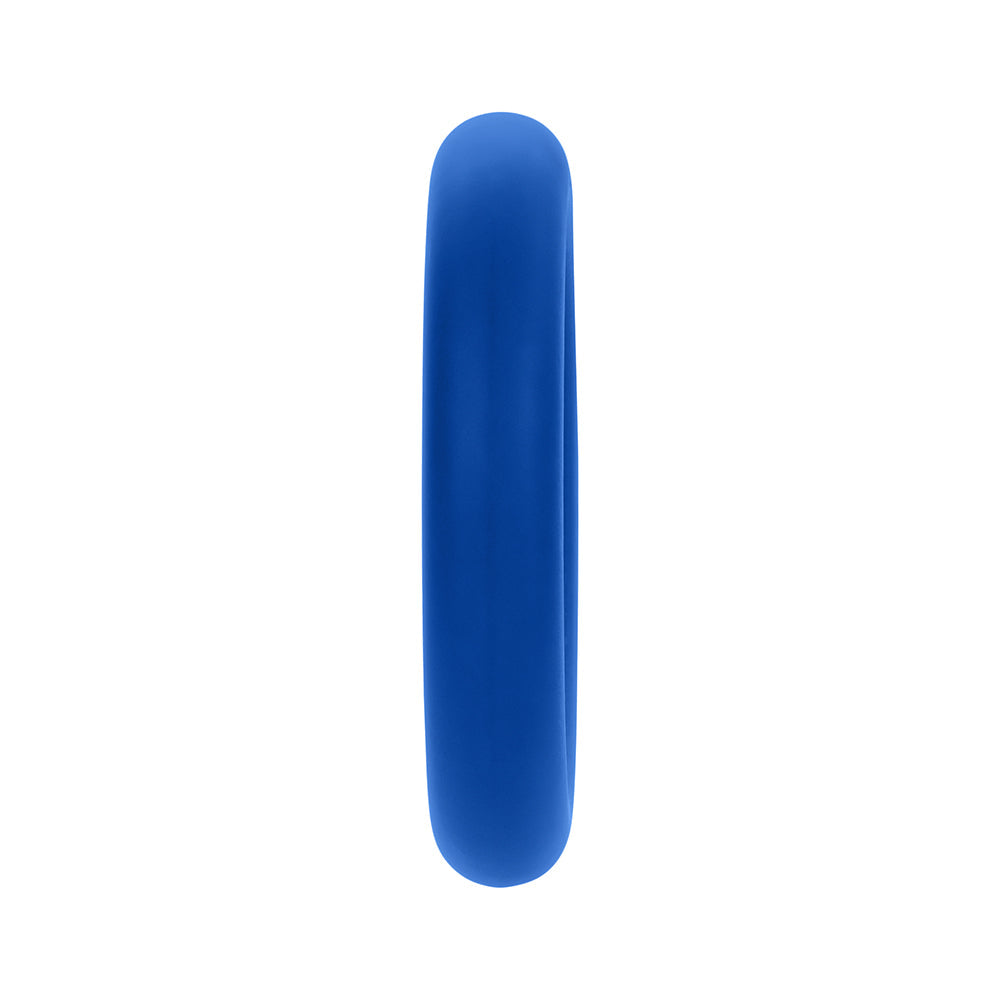 Forto F-61 3-Piece Silicone Cockring Set – Blue