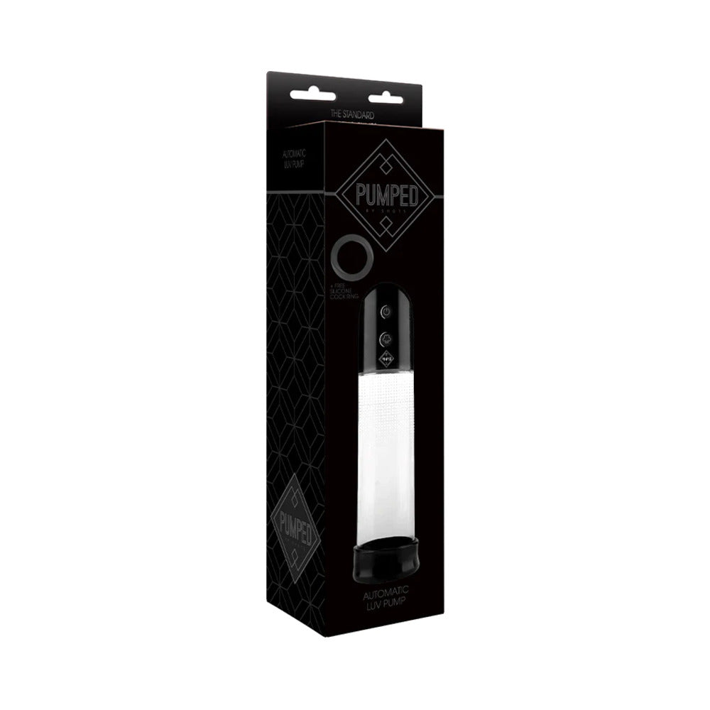 Pumped Automatic Luv Pump - Vacuum Erection Device - Black