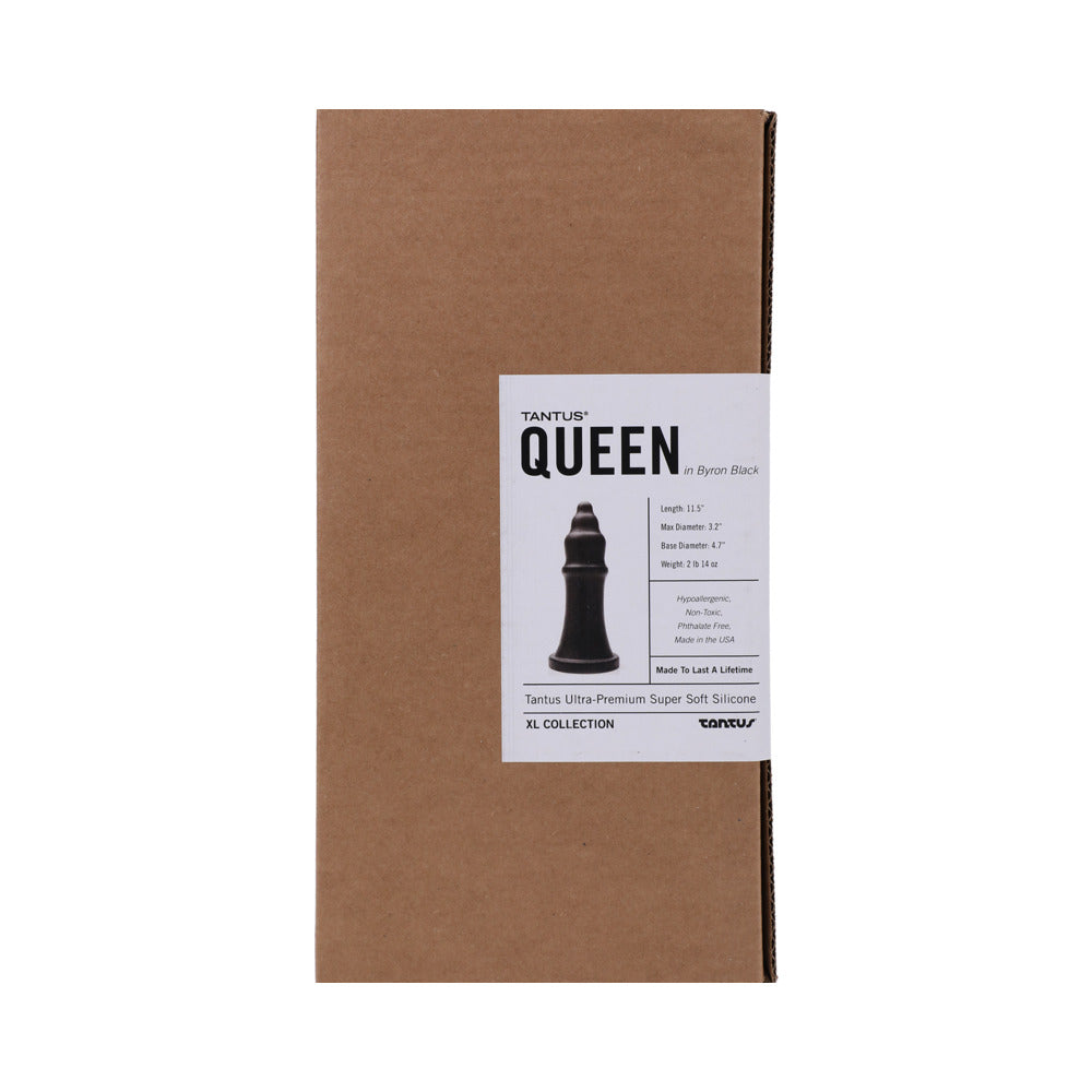 Tantus The Queen Dildo - Black - Advanced Silicone Toy