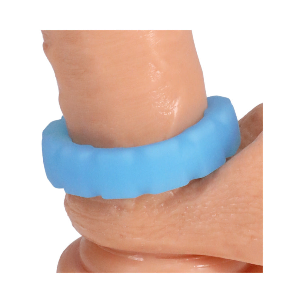Rock Solid Sila-Flex Glow-in-the-Dark Tire C-Ring – Blue
