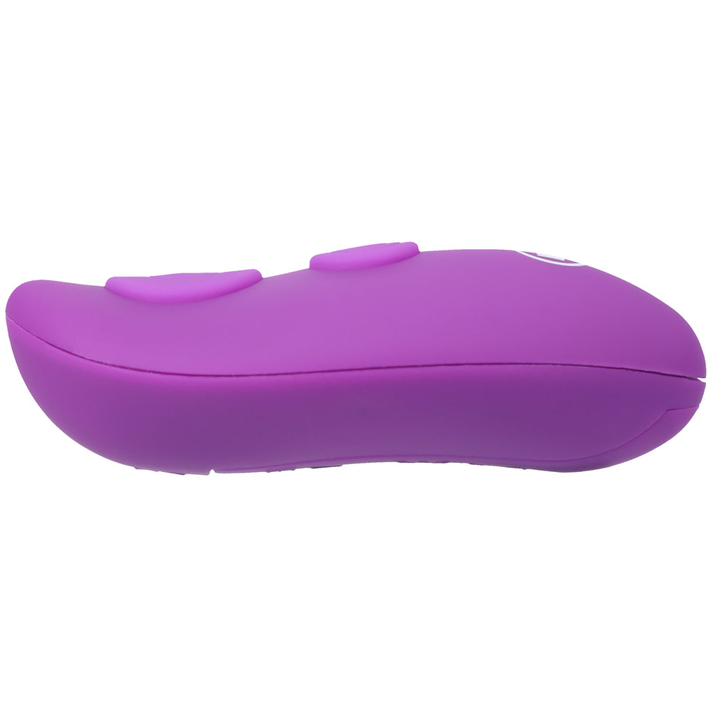 Doc Johnson A-Play BEADED VIBE Rechargeable Silicone Anal Plug with Remote - Purple