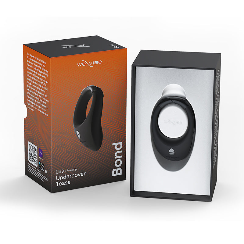 We-Vibe Bond Rechargeable Wearable Stimulation Ring – Black