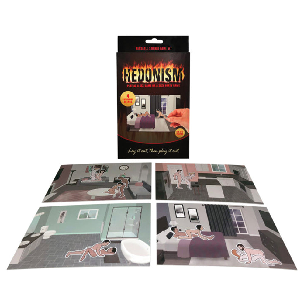 Kheper Games Hedonism Game Set – Multi-Color Sticker Game