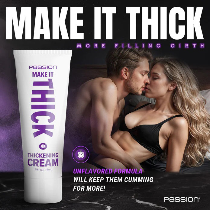 XR Brands Make It Thick Thickening Cream – Girth Enhancer – 1.5oz