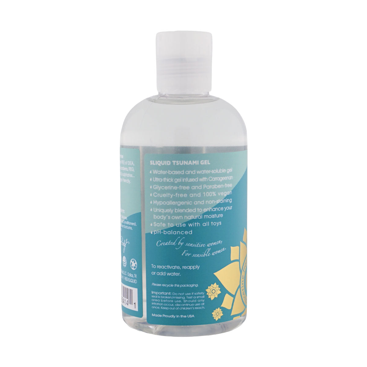 Sliquid Tsunami Ultra Thick Gel Lubricant – Clear