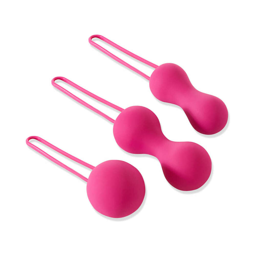 Je Joue Ami Silicone Kegel Set of 3 – Fuchsia – Pelvic Floor Exercisers