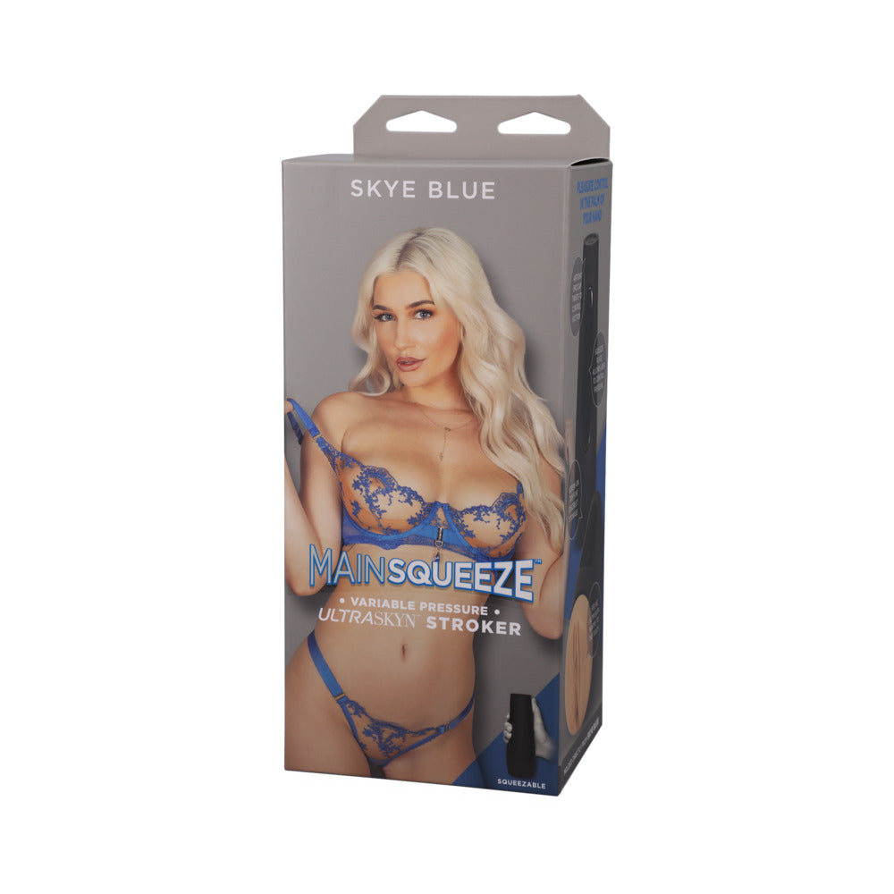 Doc Johnson Main Squeeze Skye Blue Stroker – Beige