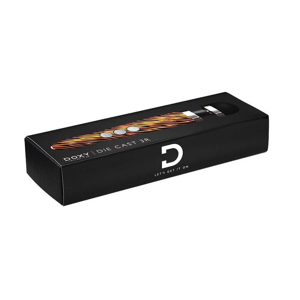 Doxy Die Cast 3R Rechargeable Wand Massager - Animal Print