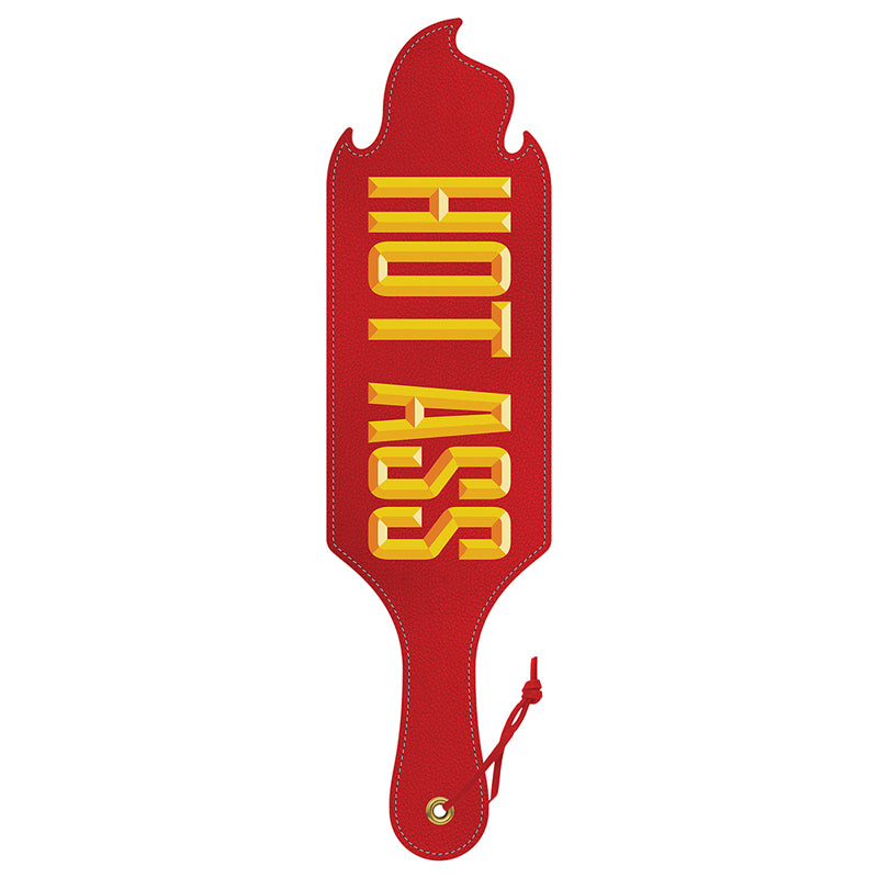 Wood Rocket Paddle Hot Ass - Fetish Paddle - Red