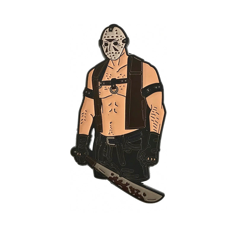 Geeky & Kinky Machete Daddy Enamel Pin – Multi-Color