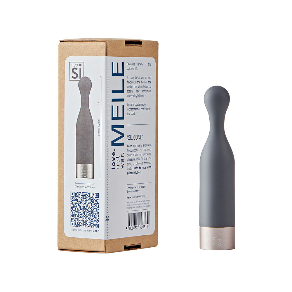 Love Not War Meile Clitoral Stimulator – Gray