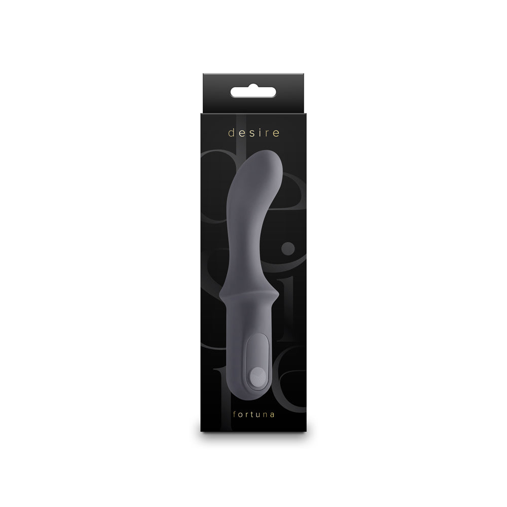 Desire Fortuna Olive G-Spot Vibrator with Ergonomic Handle – Green