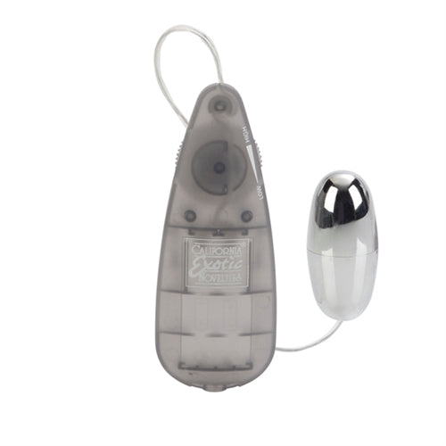 CalExotics Slim Teardrop Bullet - Multi-Speed Vibrator - Smoke
