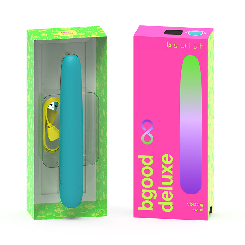 B Swish Bgood Infinite Deluxe Vibrator – Teal