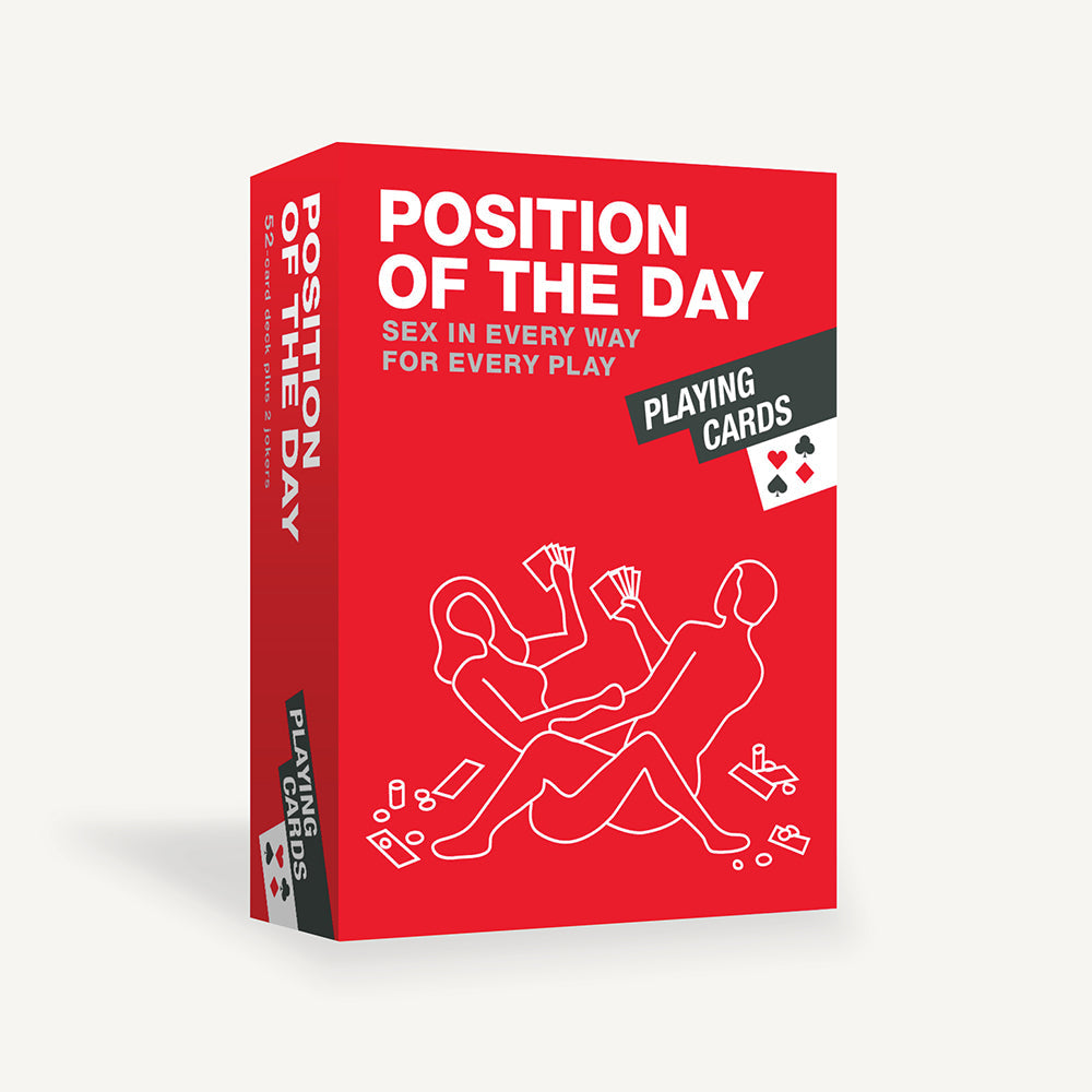 Position of Day Playing Cards – 52 Unique Positions – Red