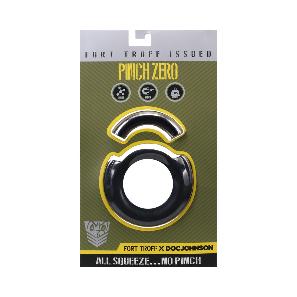 Fort Troff Pinch Zero Ring – Metal Ring with Zero Pinch – Black