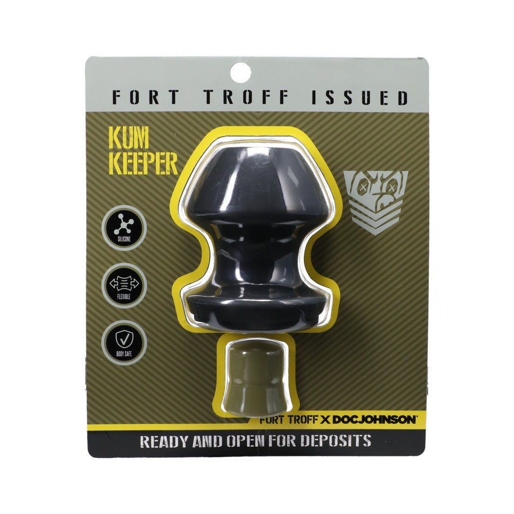 Fort Troff Kum Keeper Large Silicone Plug – Black