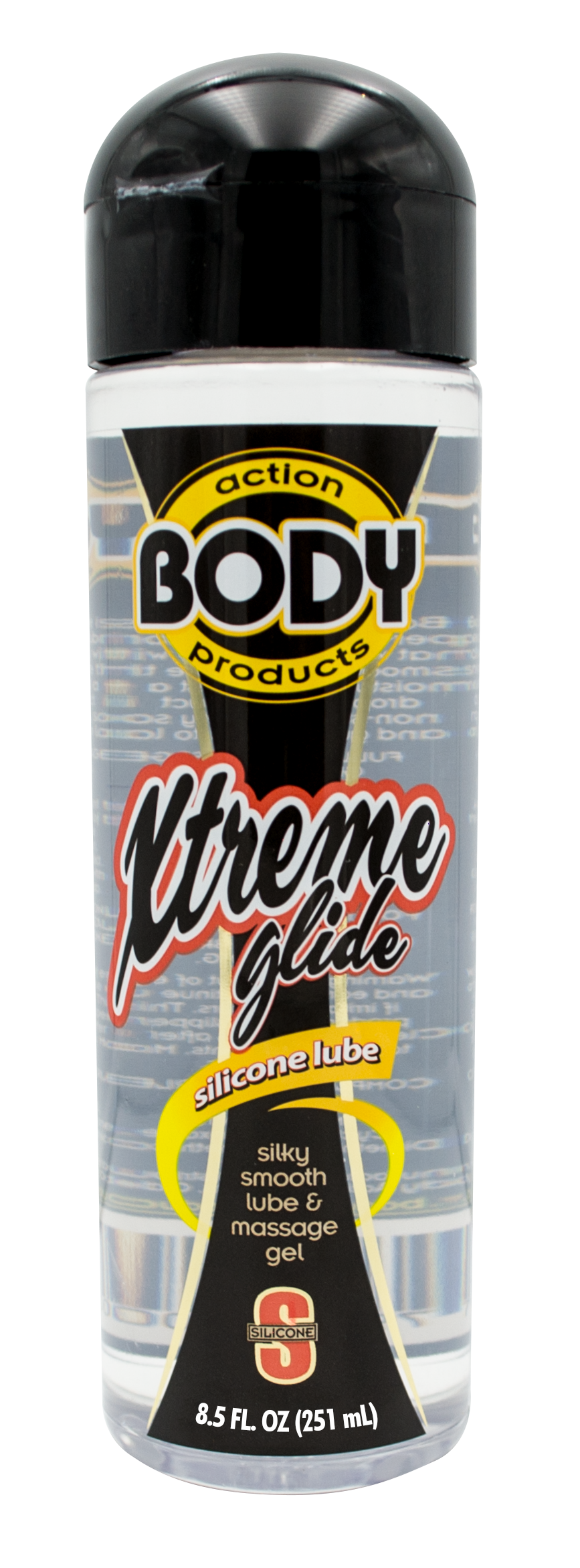 Body Action Xtreme Glide Silicone-Based Personal Lubricant – 8.5 Oz