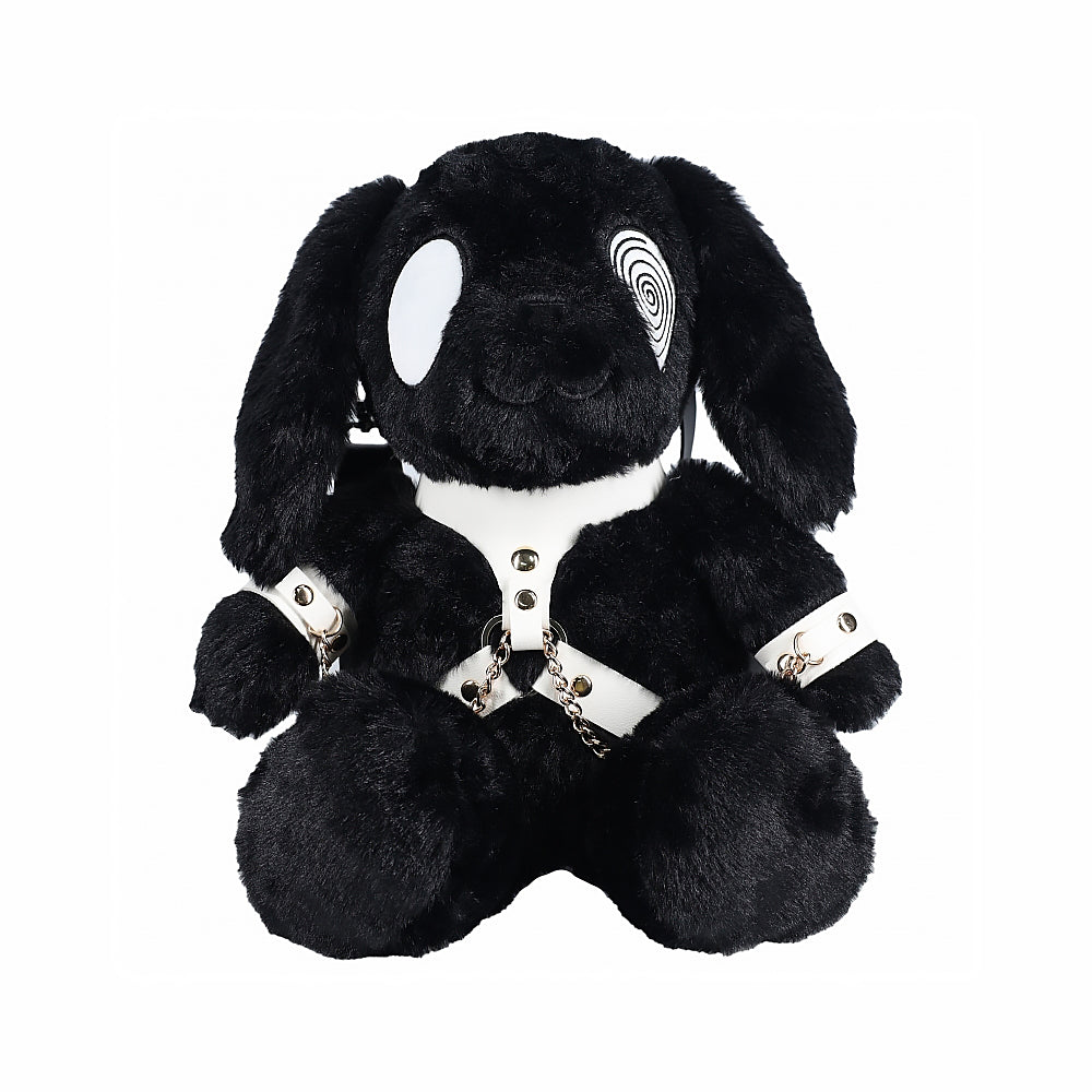 Shots Bunny Backpack Circle Eye Large Backpack – Black