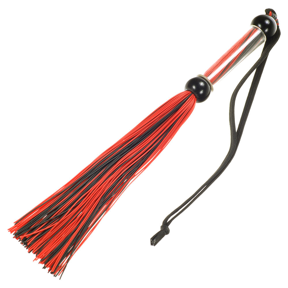 Me You Us Tease & Please Silicone Flogger – Black