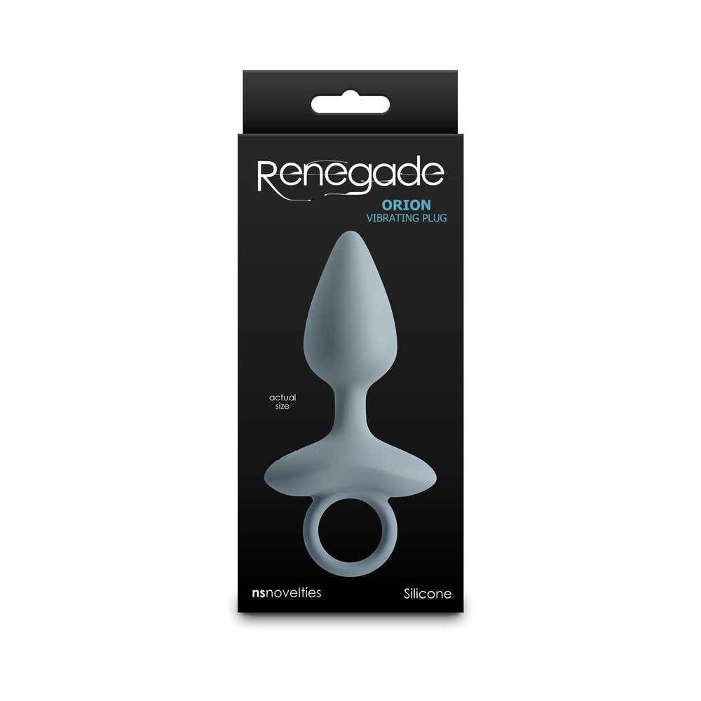 Renegade Orion Rechargeable Vibrating Anal Plug – Gray