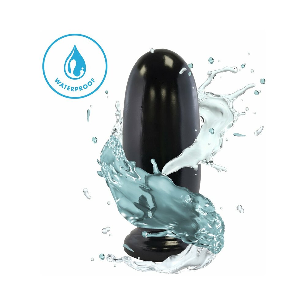 Prowler RED Thud 8 in. Anal Plug – Black