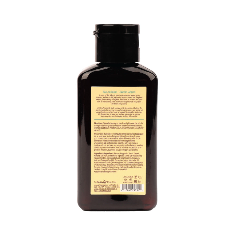 Earthly Body At Night Aphrodisiac Massage Oil - Sea Jasmine - 2 oz