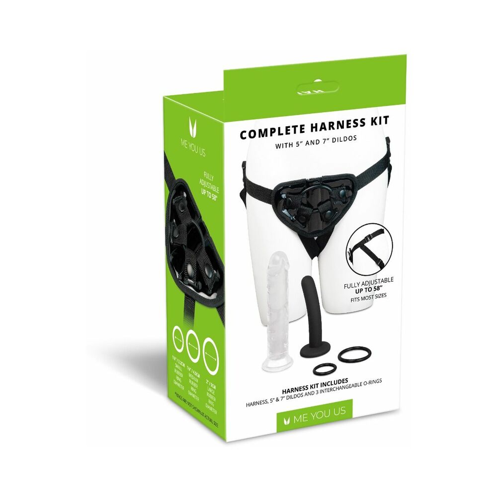Me You Us Complete Harness Kit – Clear and Black