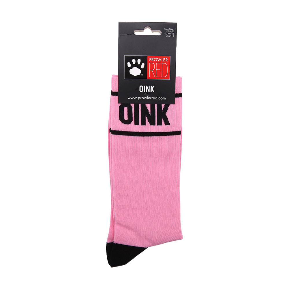 Prowler RED Oink Socks – Hot Pink and Black – Comfortable Socks