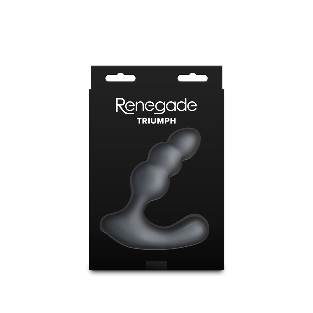 Renegade Triumph Vibrating Prostate Massager – Gray