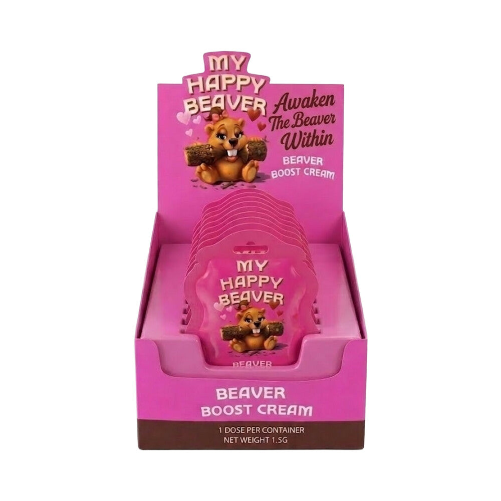 My Happy Beaver Beaver Boost Cream – 1.5g Sachet 12-Pack